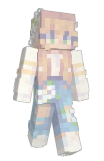 Front of Minecraft skin