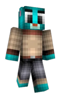 Front of Minecraft skin