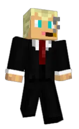 ItsColin's Minecraft skin wearing the Vanilla cape