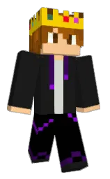 ILU_FHA's Minecraft skin wearing the Aurora cape