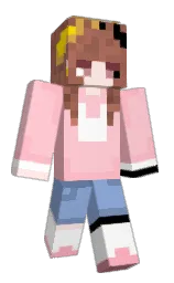 shilo and pink Minecraft skin — Classic model