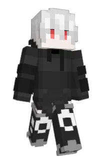 Front of EksCelle's skin