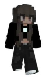 black and dune Minecraft skin — Slim model