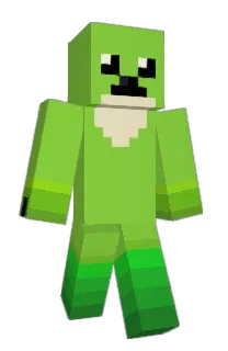 Front of Minecraft skin