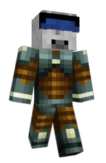 Front of IronicalyIconic's skin
