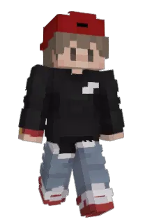 Front of Squeegee's skin