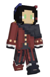 Front of Idniy's skin