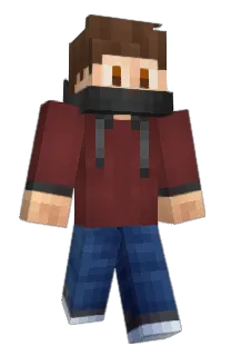 Front of Minecraft skin