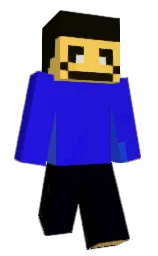 blue and nero Minecraft skin — Classic model