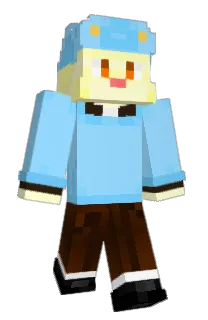 Front of Minematrixia's skin