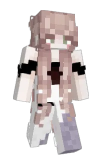 Front of Pneebe's skin