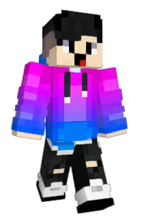 Front of Minecraft skin