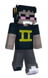 ebony and gable green Minecraft skin — Slim model