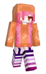 Slim Minecraft skin