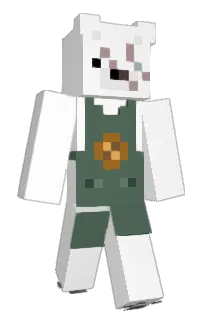 Front of Bazzles's skin
