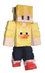 CompetentGiraffe's Minecraft skin wearing the MineCon 2016 cape