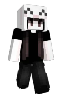 Front of Afim's skin