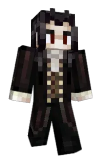Front of dracula's skin