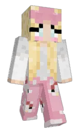 white and beauty bush Minecraft skin — Slim model — first worn by Adeccka