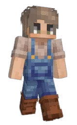 sandstone and cashmere Minecraft skin — Slim model — first worn by DzaoS