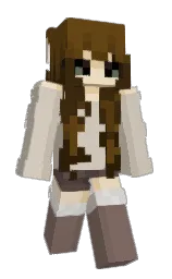 sisal and bison hide Minecraft skin — Slim model — first worn by Polluna