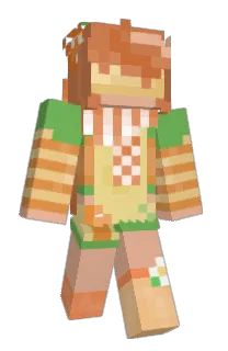 Front of Vyddial's skin