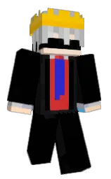 black and baltic sea Minecraft skin — Classic model