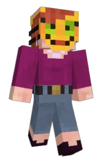 Front of Minecraft skin