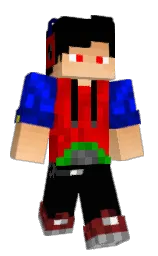 MLFireSoul's Minecraft skin wearing the Pan cape