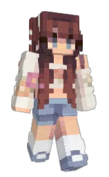 Slim Minecraft skin