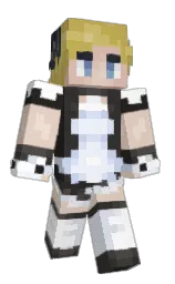 Rinwer's Minecraft skin wearing the Pan cape