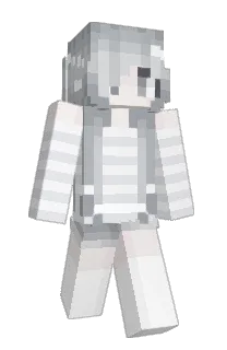 Front of Flonaa's skin