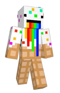 Front of Minecraft skin