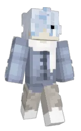 link water and silver rust Minecraft skin — Slim model