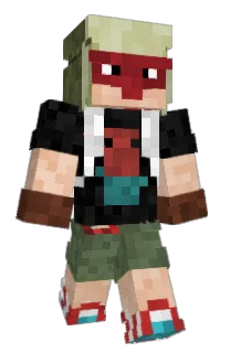 Front of Minecraft skin