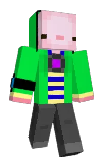 Front of MinenBuild's skin