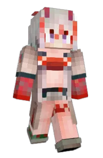 Front of CyberMidori's skin