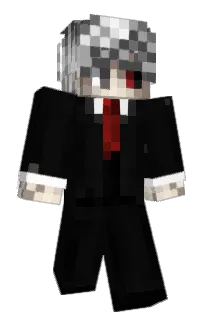 Front of Drendey's skin