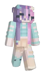 Slim Minecraft skin