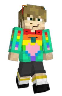 Front of Ceebug's skin