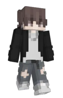 Front of rosentriste's skin
