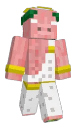 PigGod_'s Minecraft skin wearing the Twisted cape