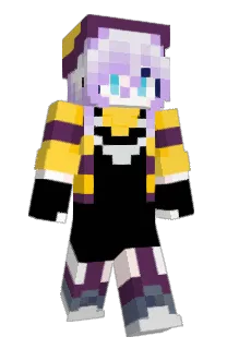 Front of UVKai's skin