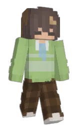 BenjiPraim's Minecraft skin wearing the Moonlight Trail cape
