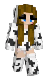 white and concrete Minecraft skin — Classic model