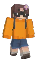 Slim Minecraft skin