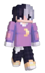cosmix_orio's Minecraft skin wearing the Aurora cape