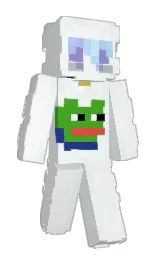 aqua haze and catskill white Minecraft skin — Slim model