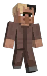 Kraspy's Minecraft skin wearing the Migrator cape