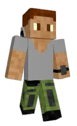 KrazyEight's Minecraft skin wearing the Migrator cape